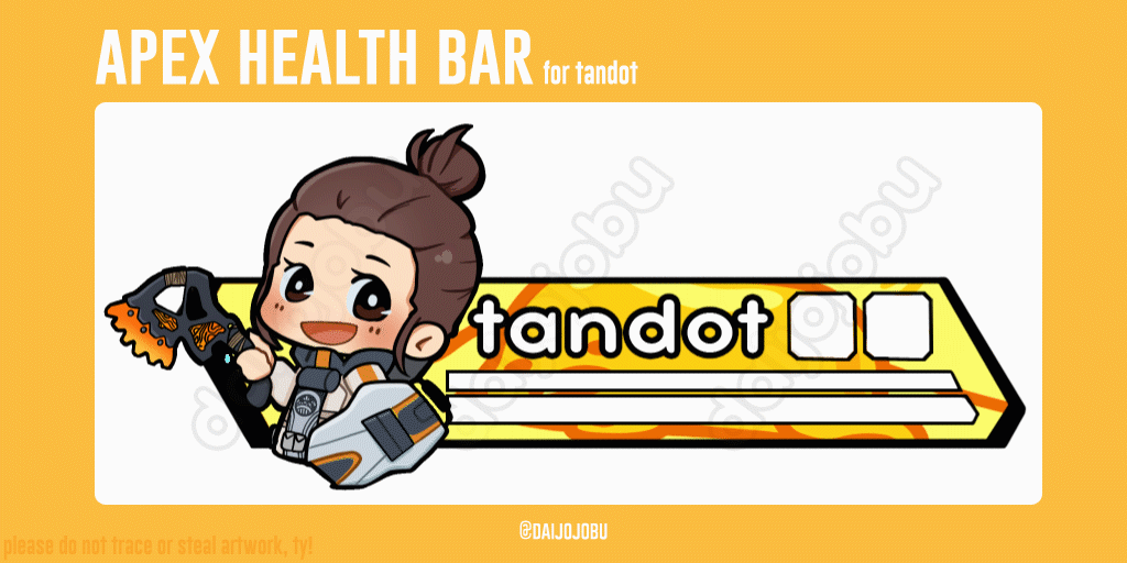 tandot's apex health bar